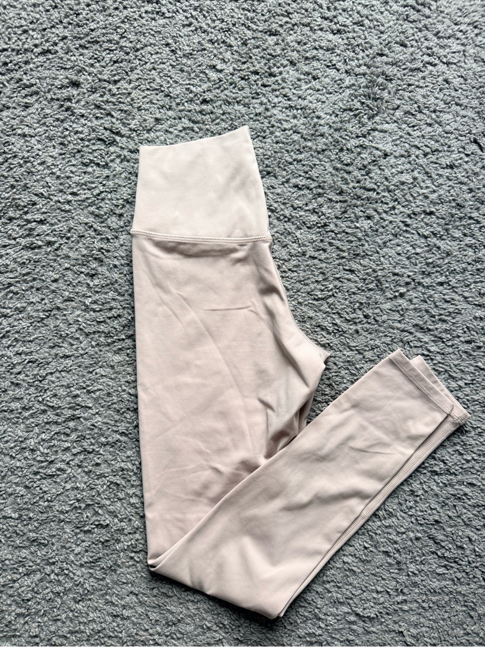 High-Waist Light Tan Leggings